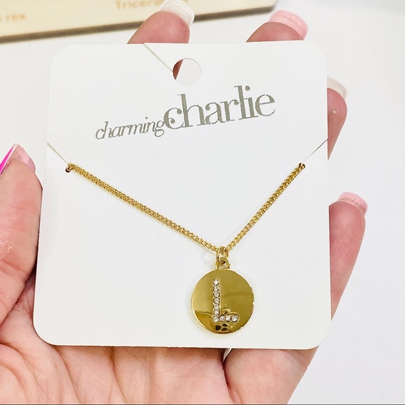 {4 for $20} NWT Set of 2 Charming Charlie Delicate Gold Necklaces - Picture 5 of 9